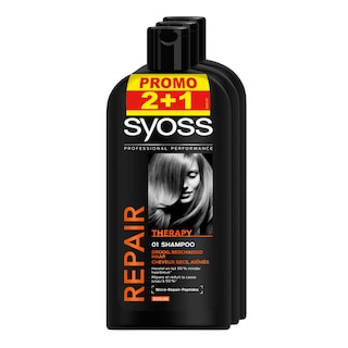 Syoss | Shampooing | Total Repair Therapy | 2+1 gratuit 