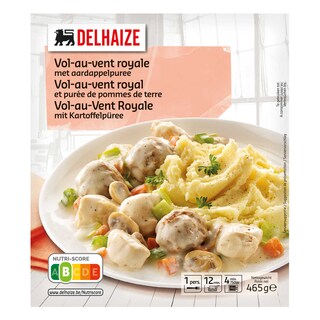 Delhaize | Vol-au-vent | Royale | Aardappelpuree 