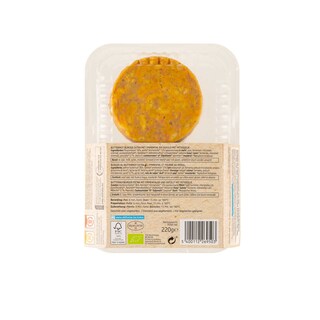 Delhaize | Bio | Butternut burger ext|Emment-Persil|Végét| Bio 