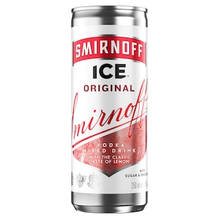 Smirnoff | 25cl | Ice | 4% alc | Can 25 cl