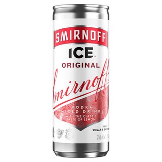 Smirnoff | 25cl | Ice | 4% alc | Can 25 cl
