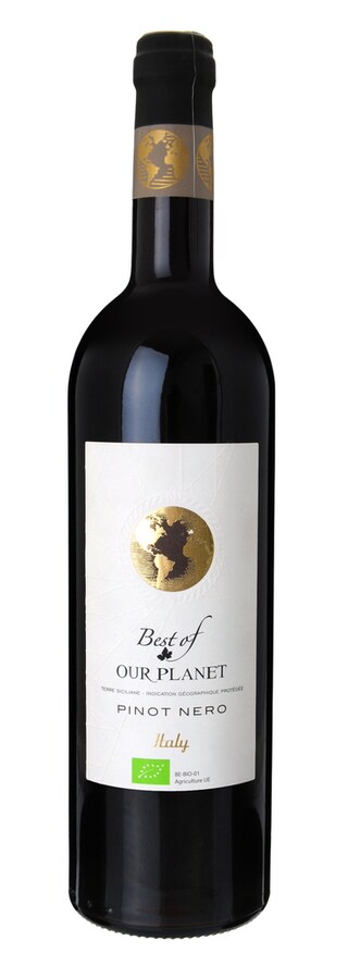 Italie - Italië | Terra Siciliane IGP | Best Of Our Planet Pinot Nero Rood | Bio 75 cl