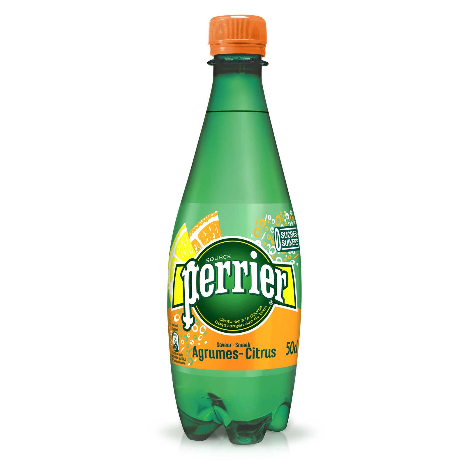 Perrier | Gearomatiseerd water | Bruisend | Citrus | 50 cl | Delhaize