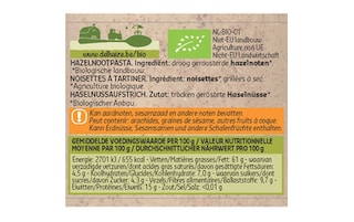Delhaize | Bio | Hazelnotenpasta | Bio 