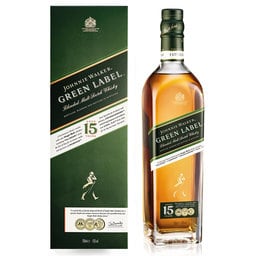 Green Label | Mix blended | 15Y | 43% alc