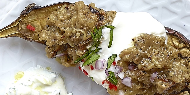 Kaviaar van aubergines