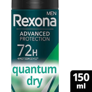 Rexona | Men | Rexona Men 72H Déodorant nonstop Spray Quantum Dry 150 ml 15 cl