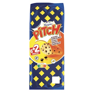 Brioche Pasquier | Brioches | Pépites de chocolat 6+2 