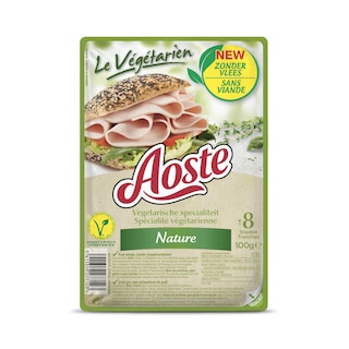 Aoste | Aoste veggie sneetjes Natuur 100g 