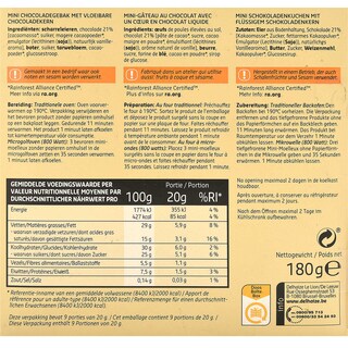 Delhaize | Mini | Chocolade | Moelleux | 9S 180 gr