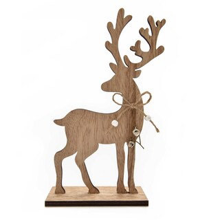 Delhaize | Home | Renne en bois | 14*5*23 