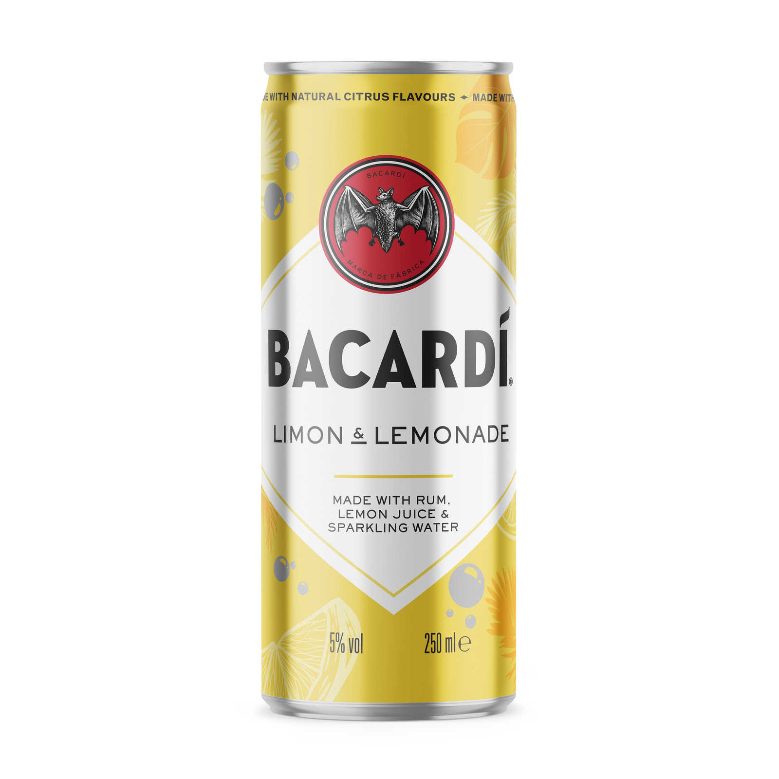 Bacardi 25cl Limon Lemon Rtd 5Alc 25 cl Delhaize
