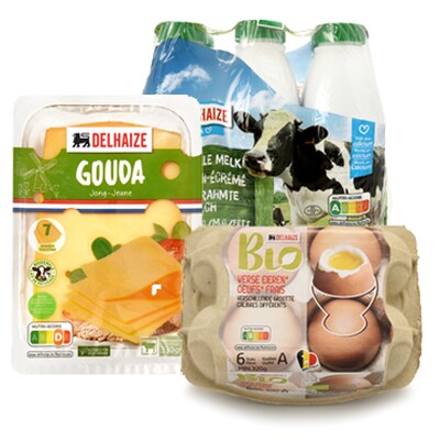 Crèmerie, fromage et al­ter­na­tives végétales