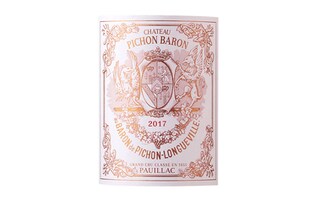 France - Frankrijk | Bordeaux - Pauillac 2GCC | Château Pichon Longueville Baron 2017 | Houten kist 
