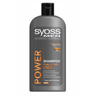 Syoss | Shampooing | Power Strength | Hommes | 2+1 