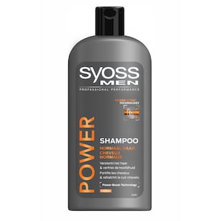 Syoss | Shampooing | Power Strength | Hommes | 2+1 