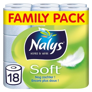 Nalys | Toiletpapier | Soft | Eco | 20 + 4 