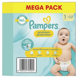 Pampers-Premium Protection