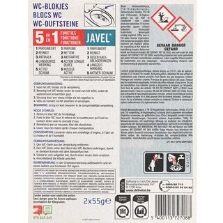 Delhaize | WC Blok | Power | 5 Druppels | Javel | Duo 