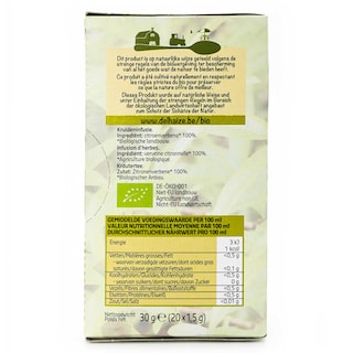 Delhaize | Tisane | Verveine Citronelle| Sachets | Bio 