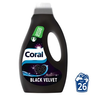 Coral | Wasmiddel | Vloeibaar | Black velvet | 2de 1/2 prijs 
