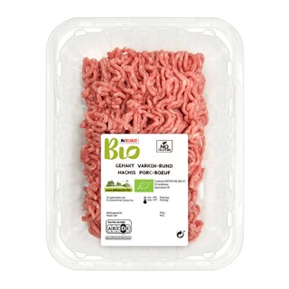 Delhaize | Bio | Hachis | Porc-Boeuf | Bio 