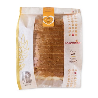 La Lorraine | Brood | Wit | Vierkant 