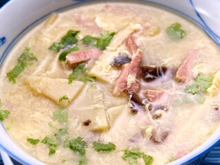 Pekingsoep met eieren