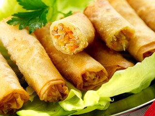 Gefrituurde lenterolletjes