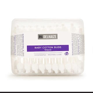 Delhaize | Bâtonnets ouatés | Baby | 100% coton 