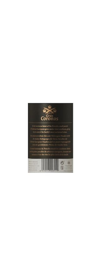 Espagne - Spanje | Penedes | Torres Gran Coronas 2014 