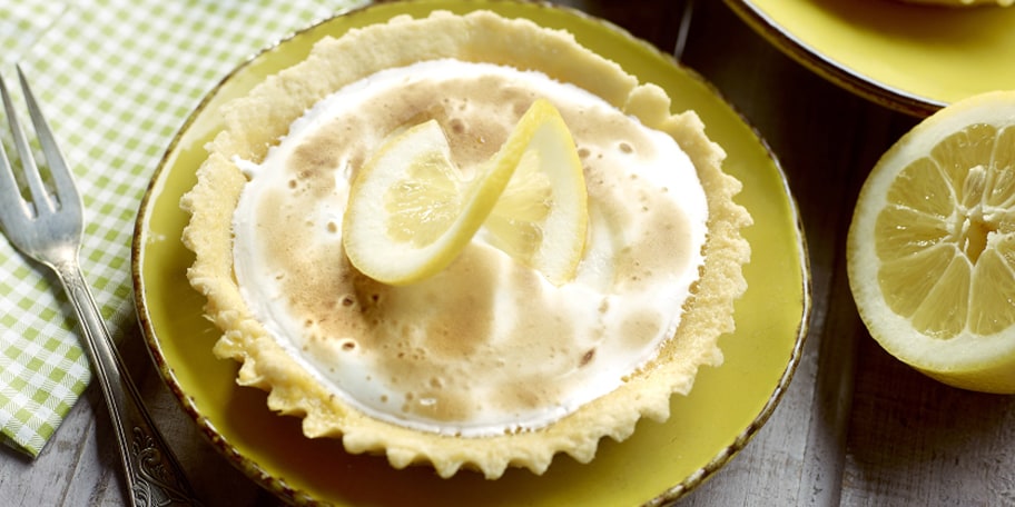 Tartelettes aux agrumes meringuées