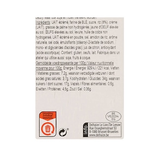 Delhaize | Tartelettes | Riz 