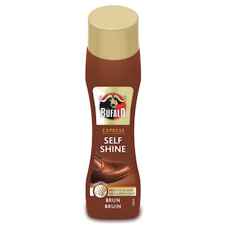 Bufalo | Schoenpoets zelf glans | Bruin 