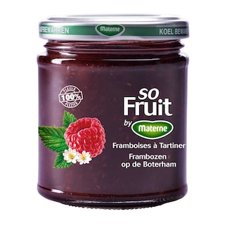 Materne | So Fruit | Confiture | Framboise | 2e 1/2 prix 