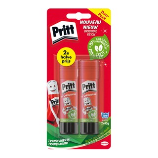Pritt | Lijmstick 43gr | 2de aan 1/2 prijs 