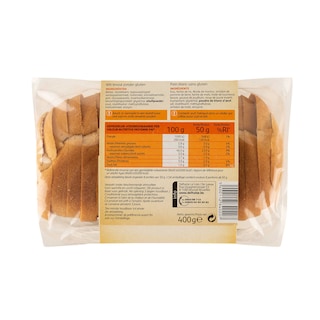 Delhaize | No gluten! | Pain blanc | Sans gluten 