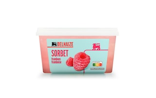 Delhaize | Sorbet | Framboos 
