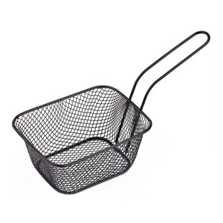 Maxime Home | Mini frietmandje | zwart 