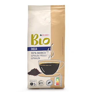 Delhaize | Bio | Café | Décaféiné | Moulu | Bio 