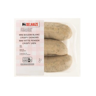 Delhaize | Mini witte pensen | Crispy uien 