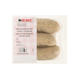 Delhaize | Mini witte pensen | Crispy uien 