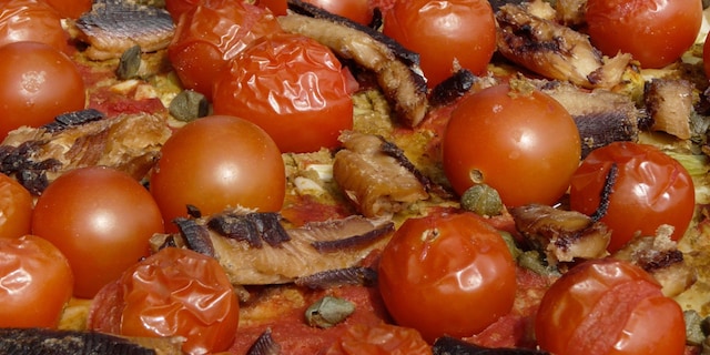 Mediterrane bladerdeegtaart