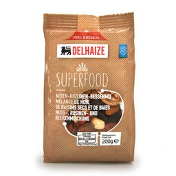 Delhaize | Mix de Noix,de Raisins Secs et de Baies | Superfood 