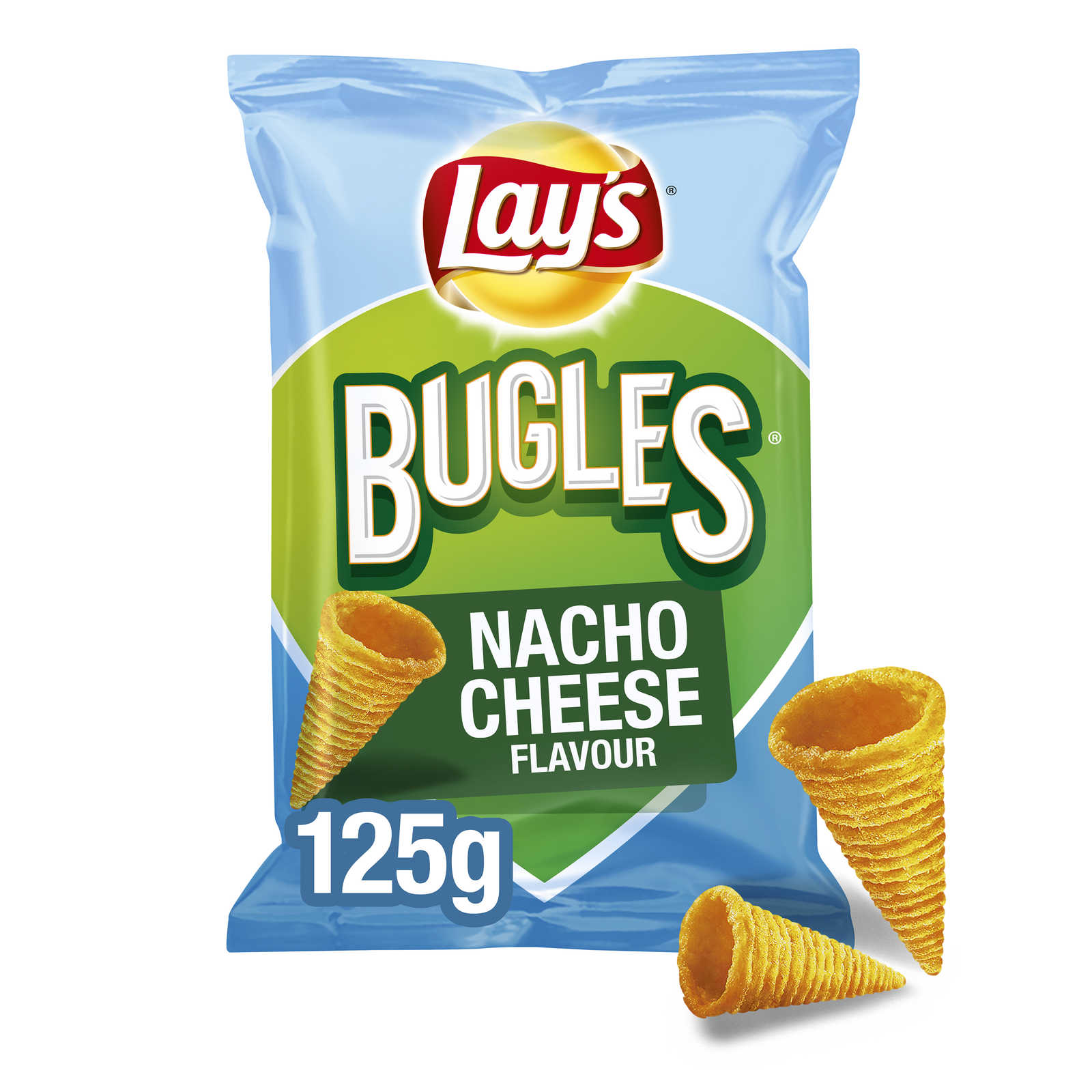 Lay's Bugles Chips Nacho cheese 125 gr Delhaize