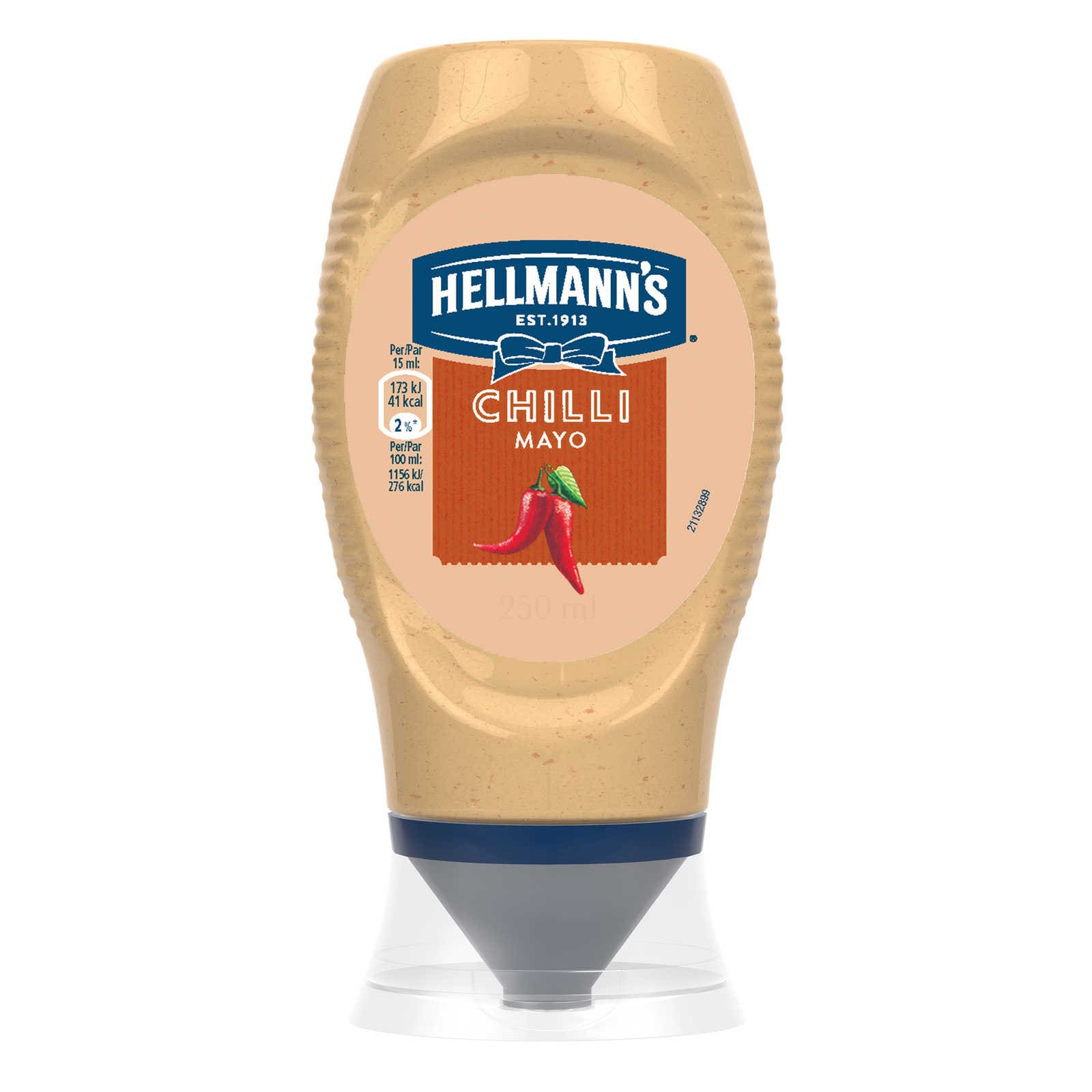 Hellmann's Sauce Mayonnaise au Chili Squeeze 25 cl Delhaize