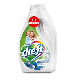 Dreft | Lessive | Liquide | Fraîcheur matin | 1.76L | 32 DS | 1+1 