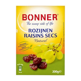 Bonner | Droge vruchten | Rozijnen | Natuur 