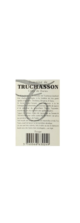 France - Frankrijk | Côtes de Duras | Domaine de Truchasson 2018 