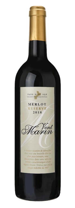 France - Frankrijk | Midi de la France - Oc IGP | Vent Marin Merlot 2018 